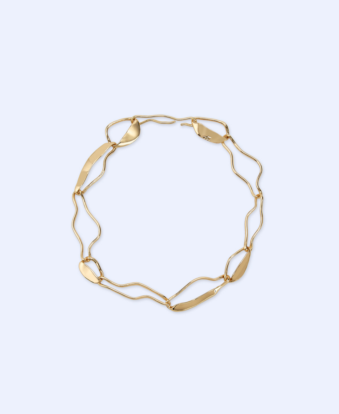 Zinc links necklace image number 0