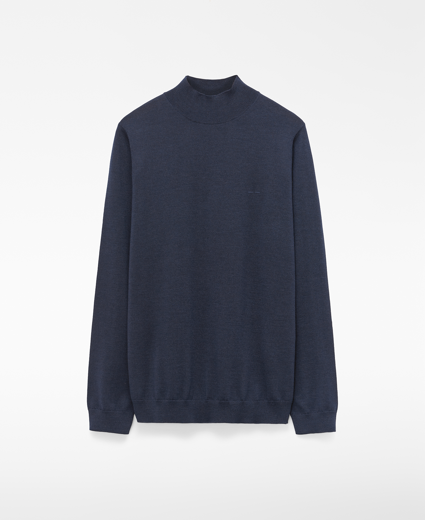 Merino wool perkins collar sweater image number 4