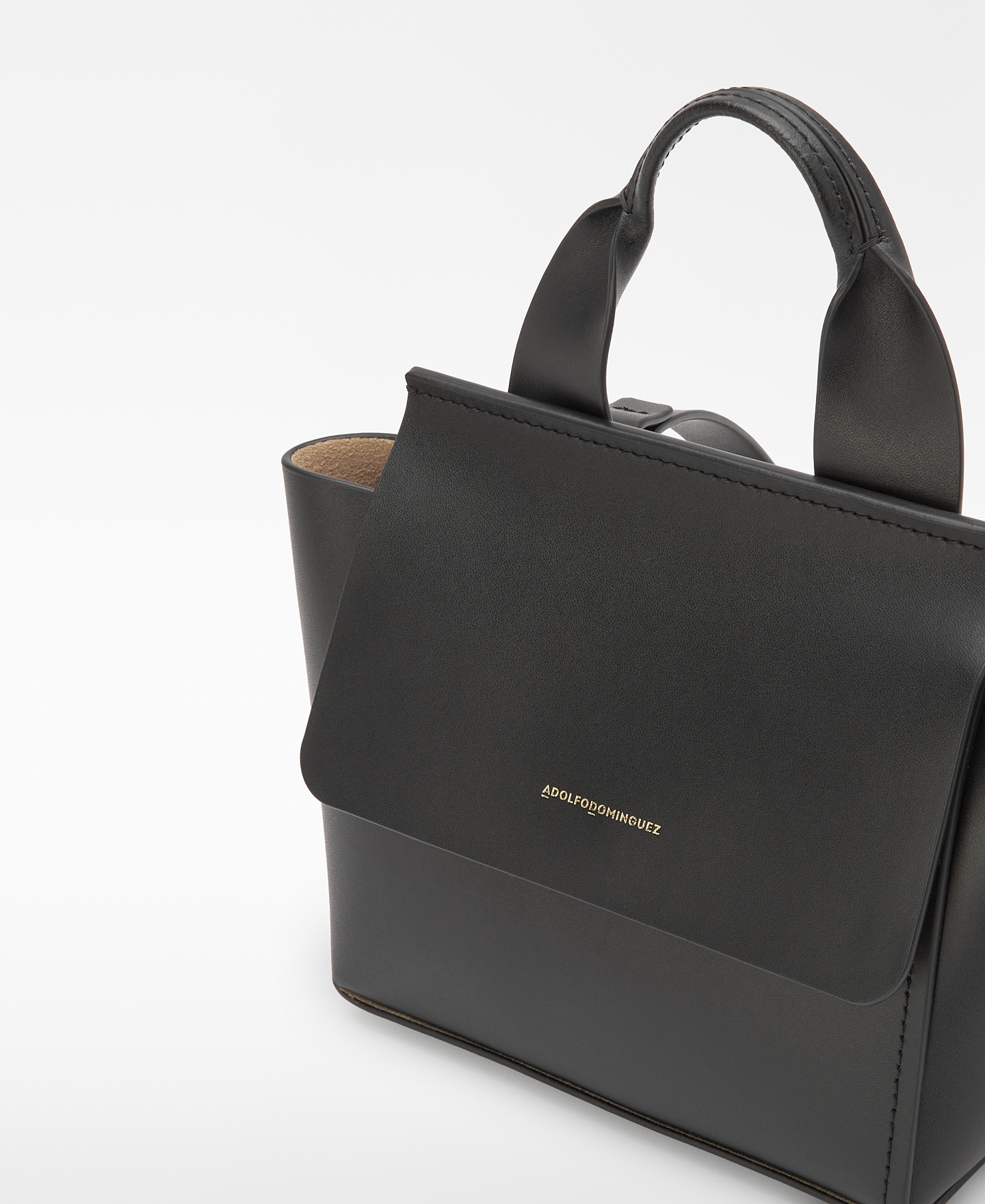 Mica leather mini citybag image number 3