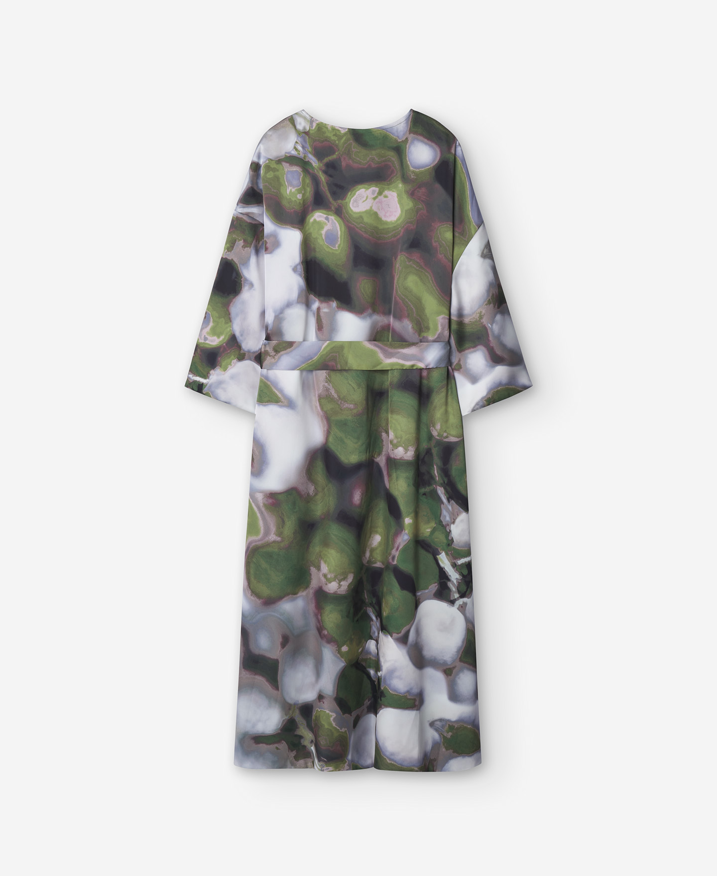 Printed long kaftan image number 5