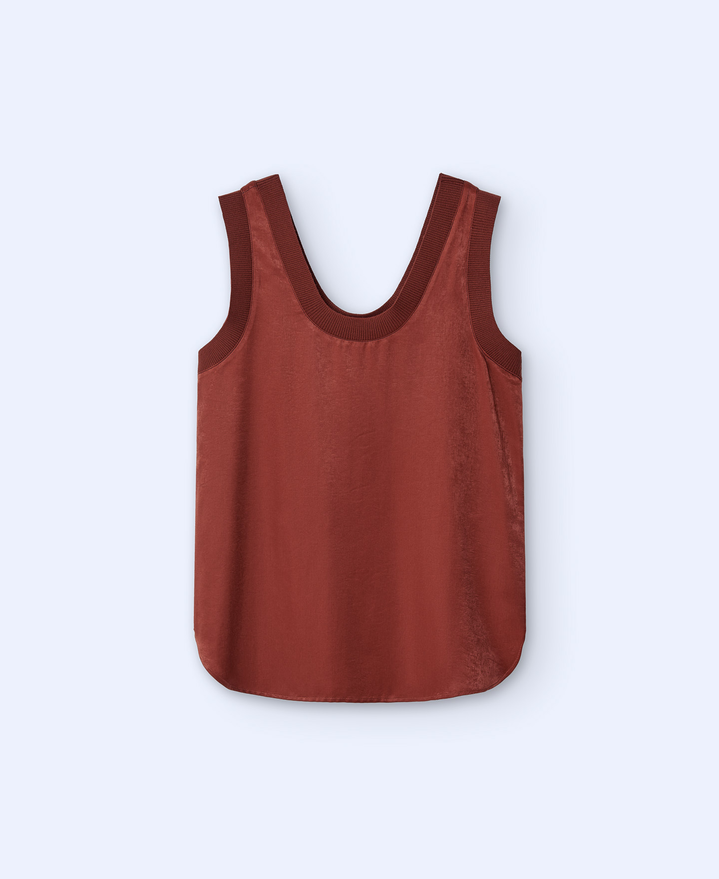 Round collar t-shirt image number 4
