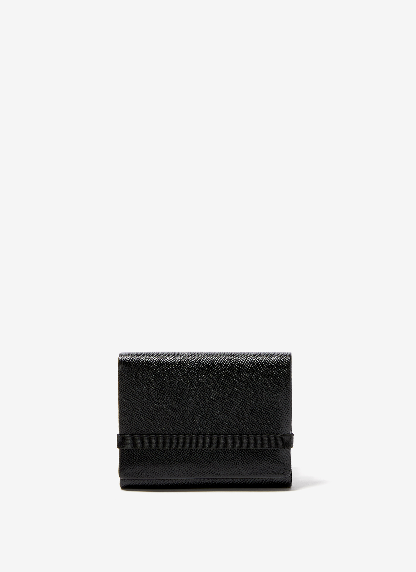 Saffiano wallet with elastic band image number 0