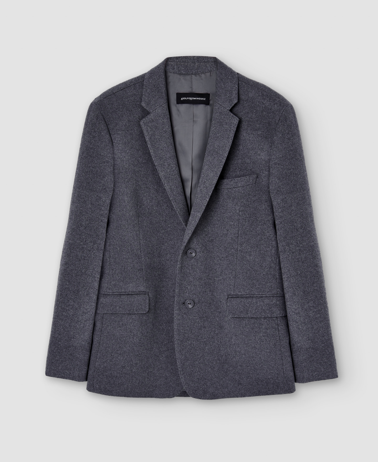 Merino wool and cashmere blazer image number 4