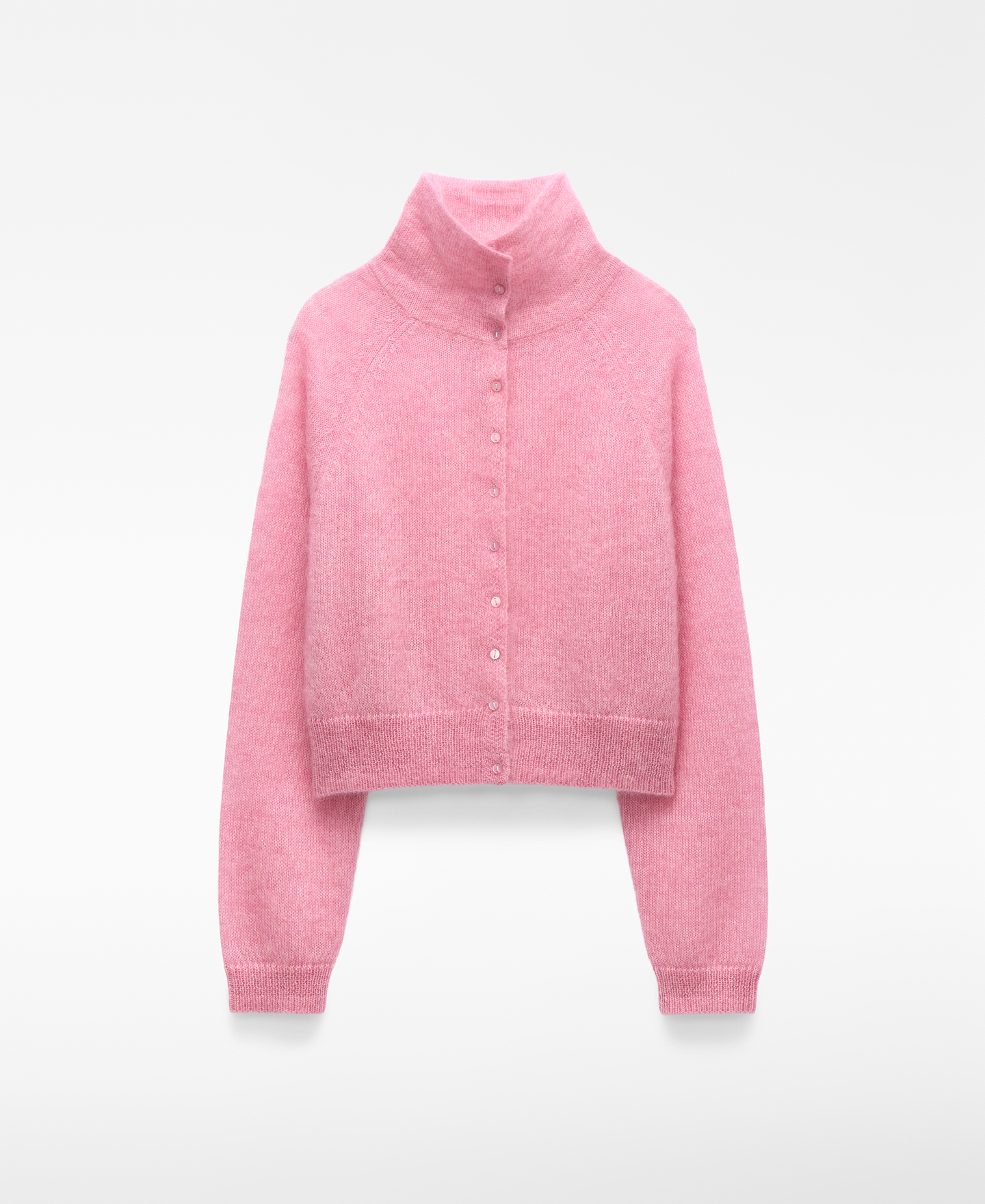 C&aacute;rdigan corto cuello chimenea image number 6