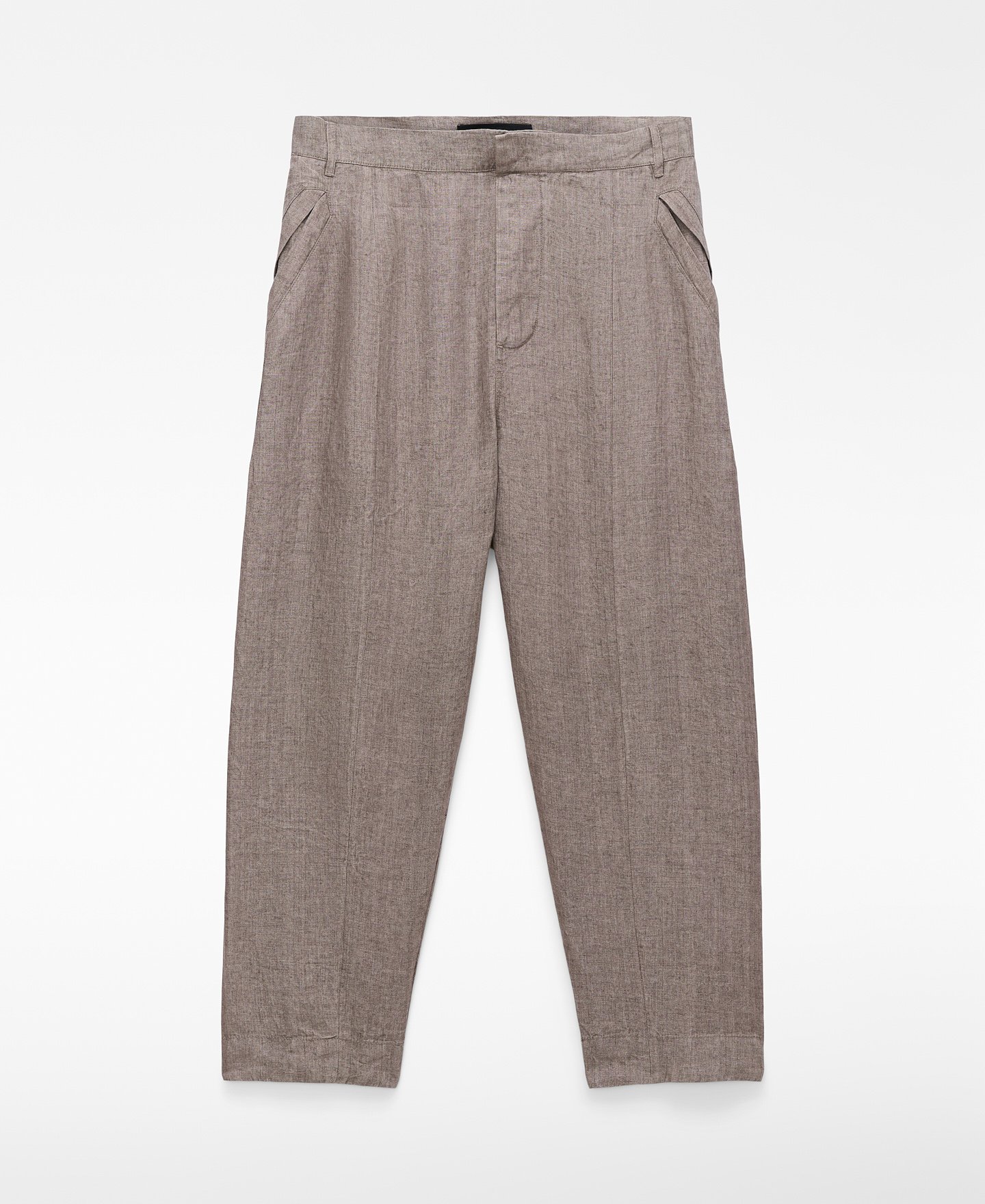 European linen worker trousers image number 4