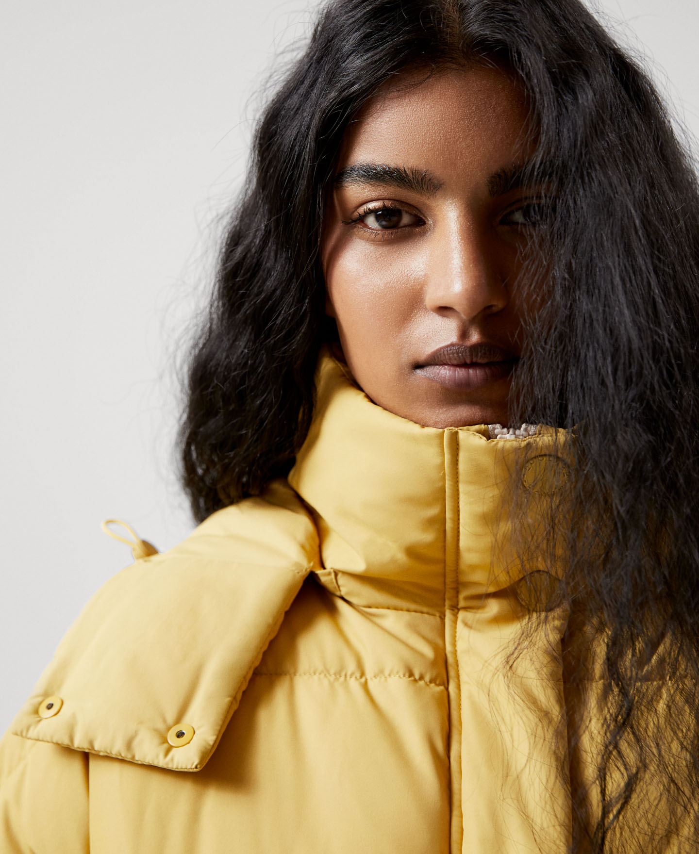Detachable hooded padded jacket image number 3