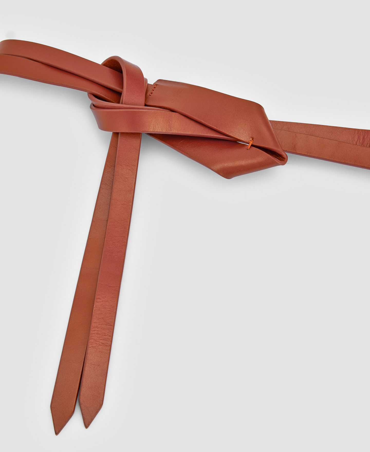 Bovine leather double belt image number 1
