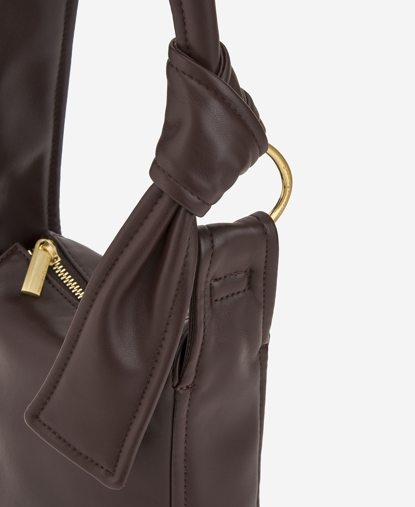 Nappa textured mini shoulder bag image number 2