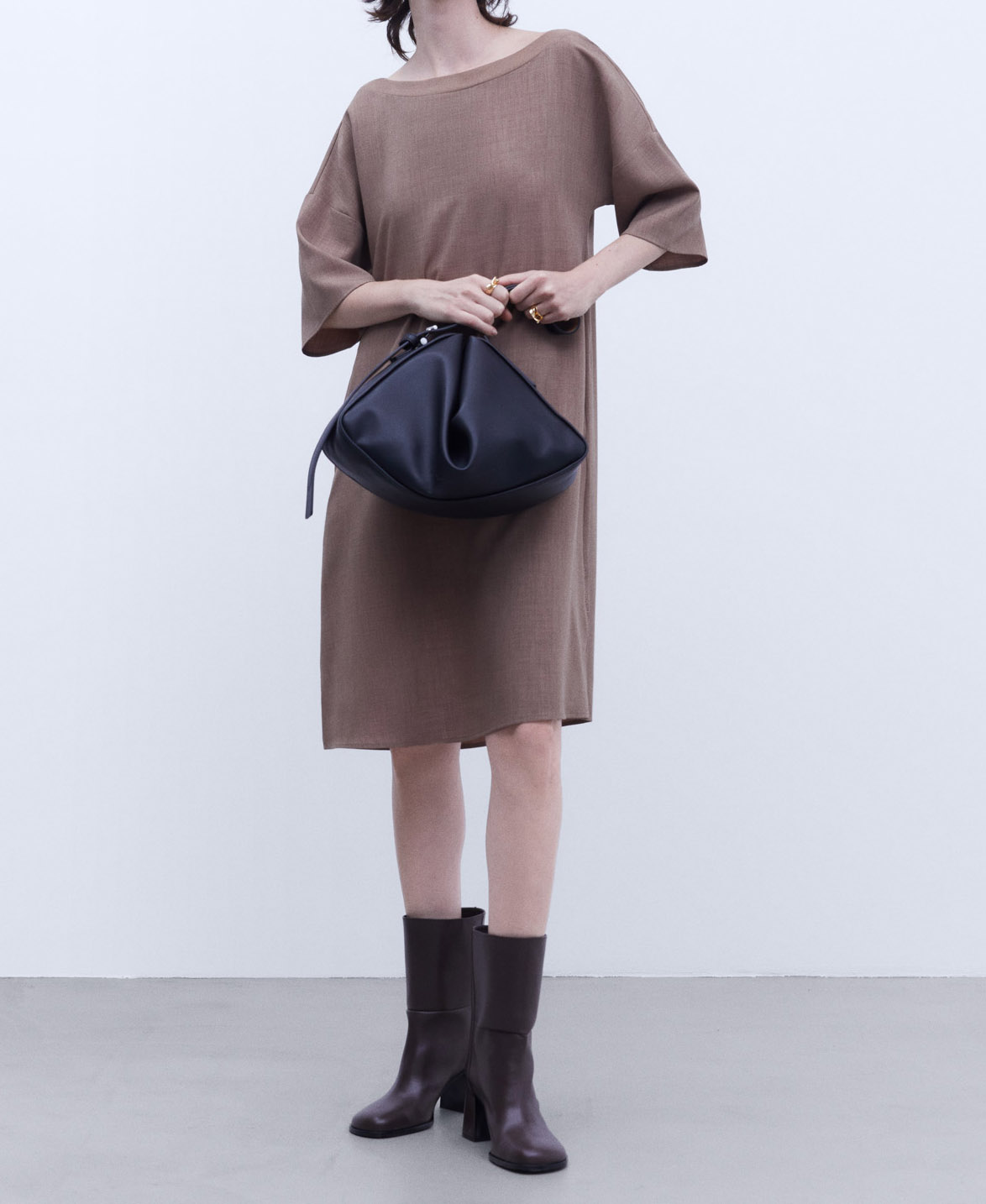 A-line short dress image number 1