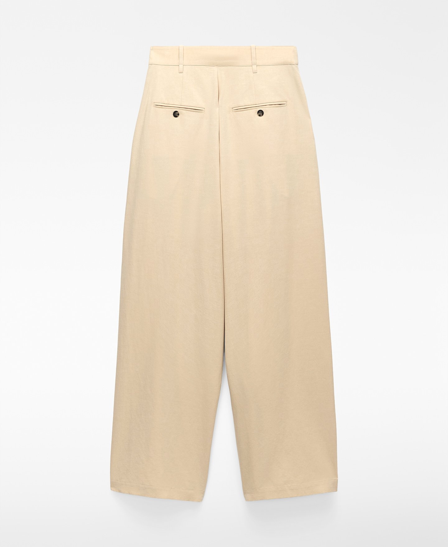 Wrap pleated trousers image number 5