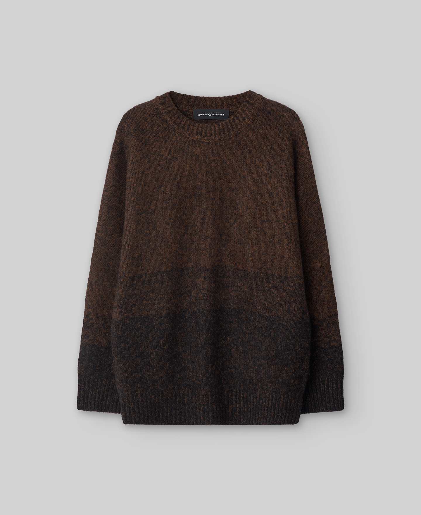 Gradient knit sweater man image number 4