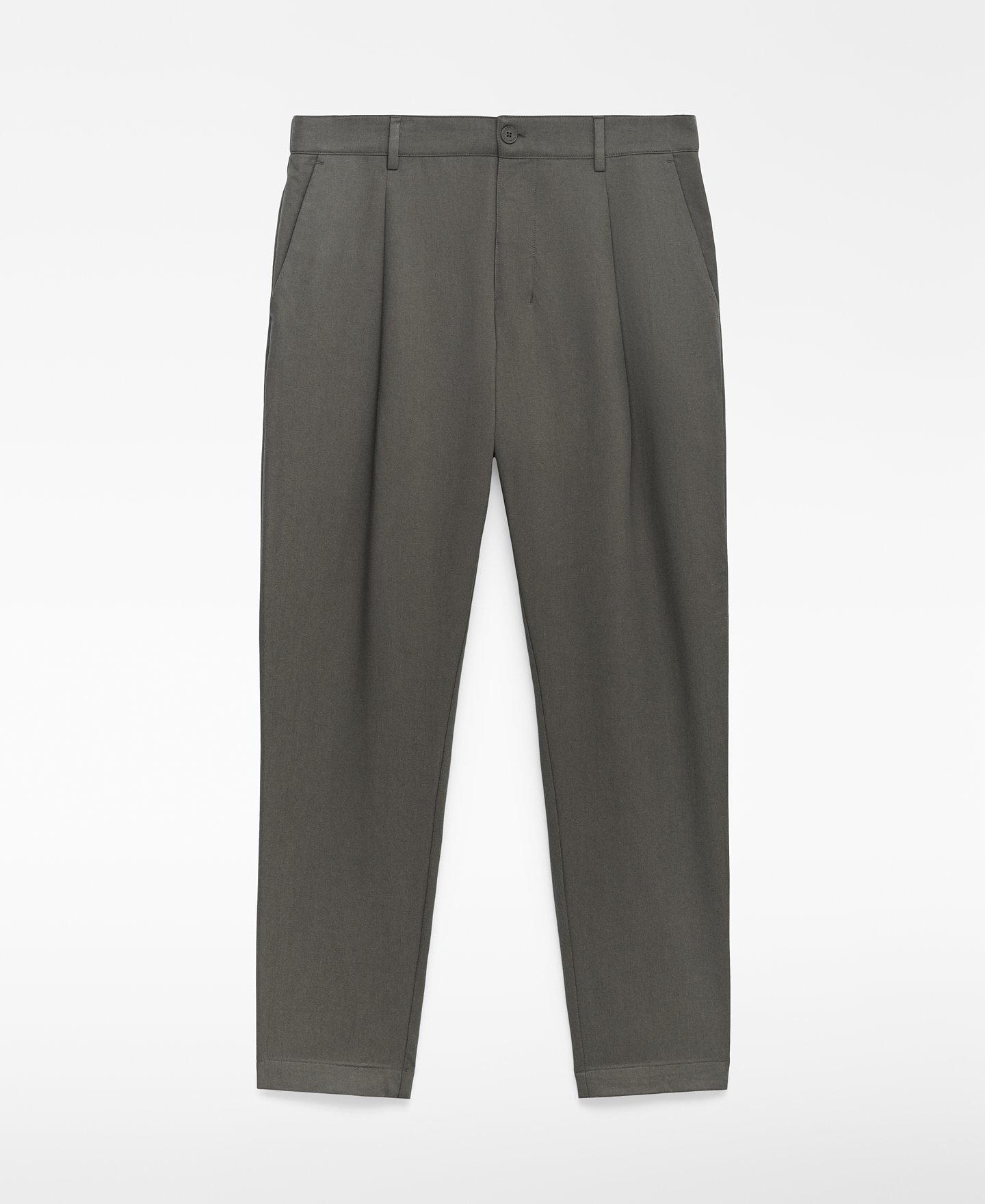 Relaxed fit chino trousers man image number 0