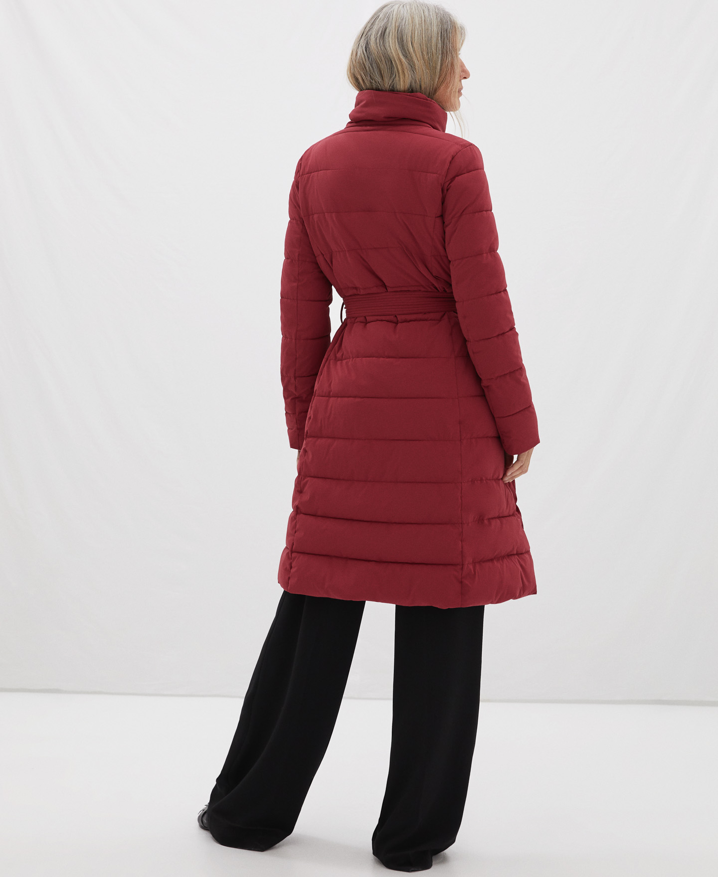 Nylon padded jacket image number 2