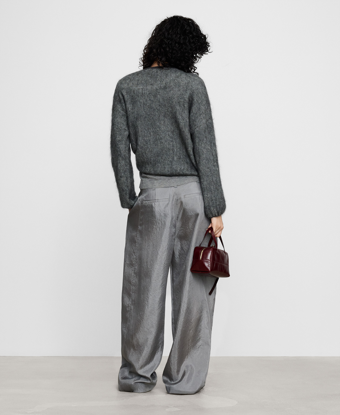 Jersey jacquard espiga con mohair image number 2