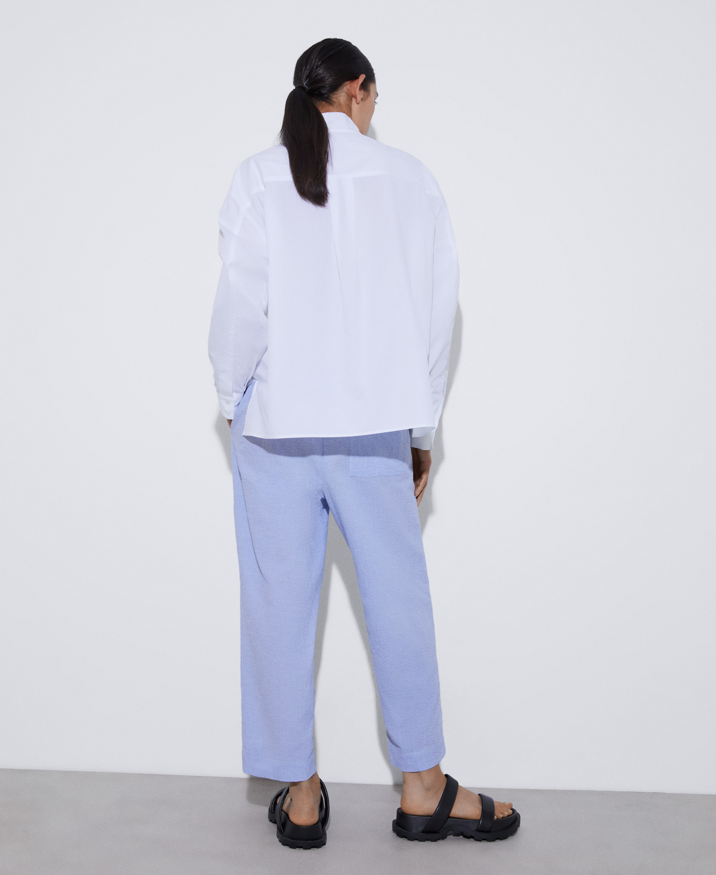 Cotton jogging trousers image number 2