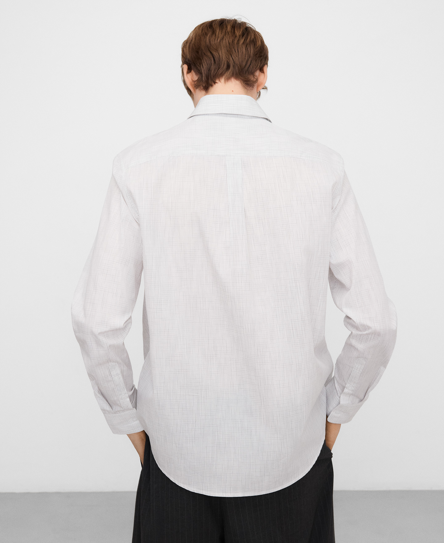 Camisa regular fit cuadros algod&oacute;n image number 2