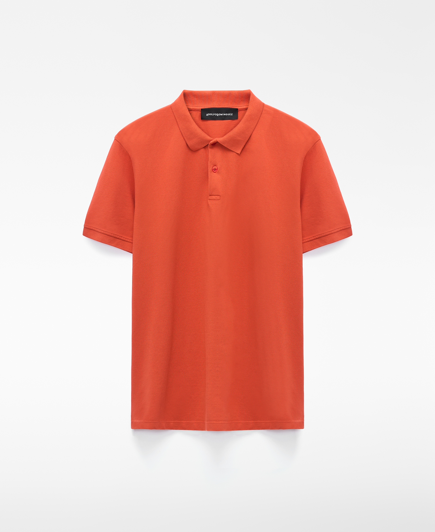 Polo de corte regular em piqu&eacute; de algod&atilde;o org&acirc;nico image number 4