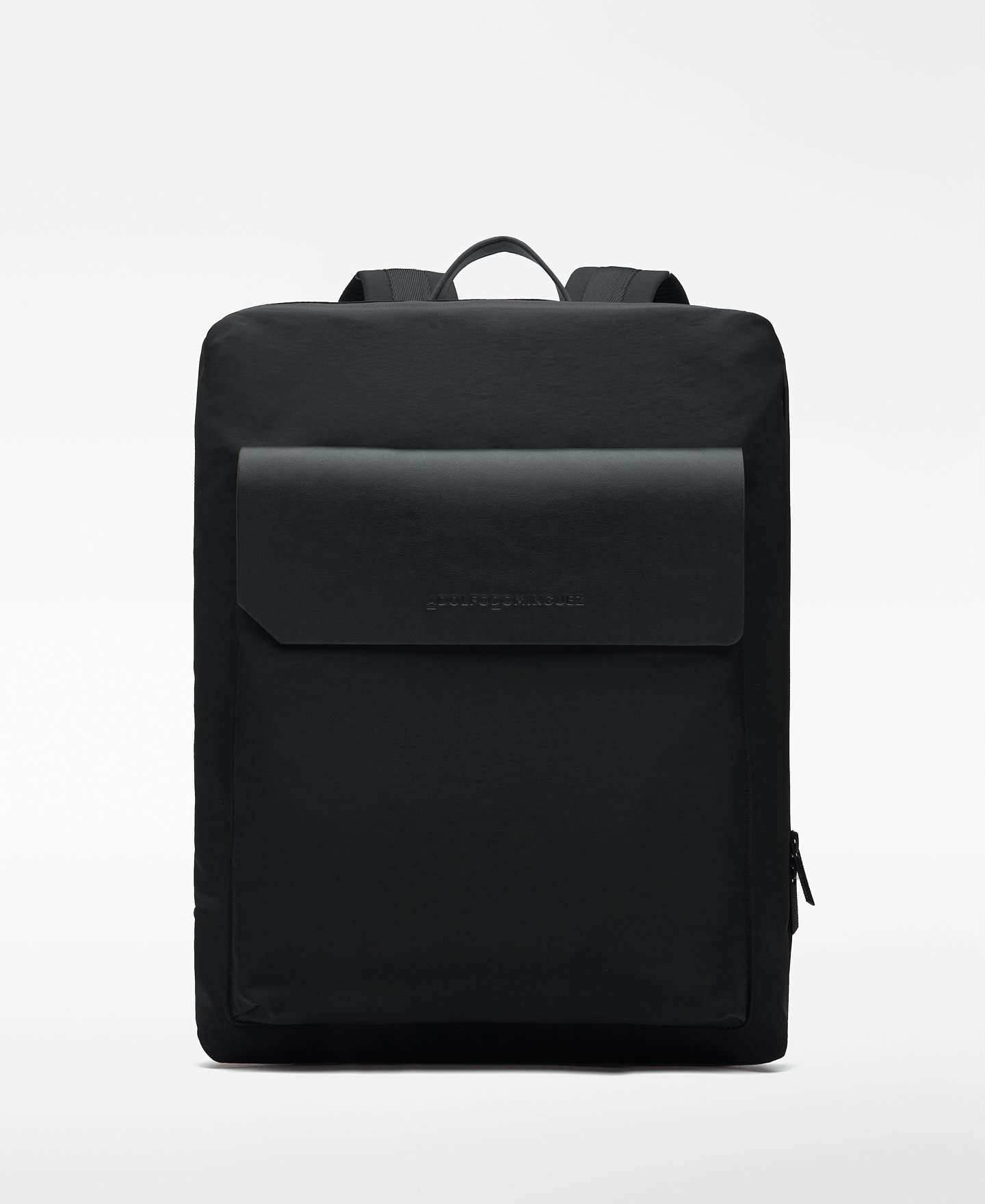 Sac &agrave; dos compact &agrave; rabat homme. image number 0