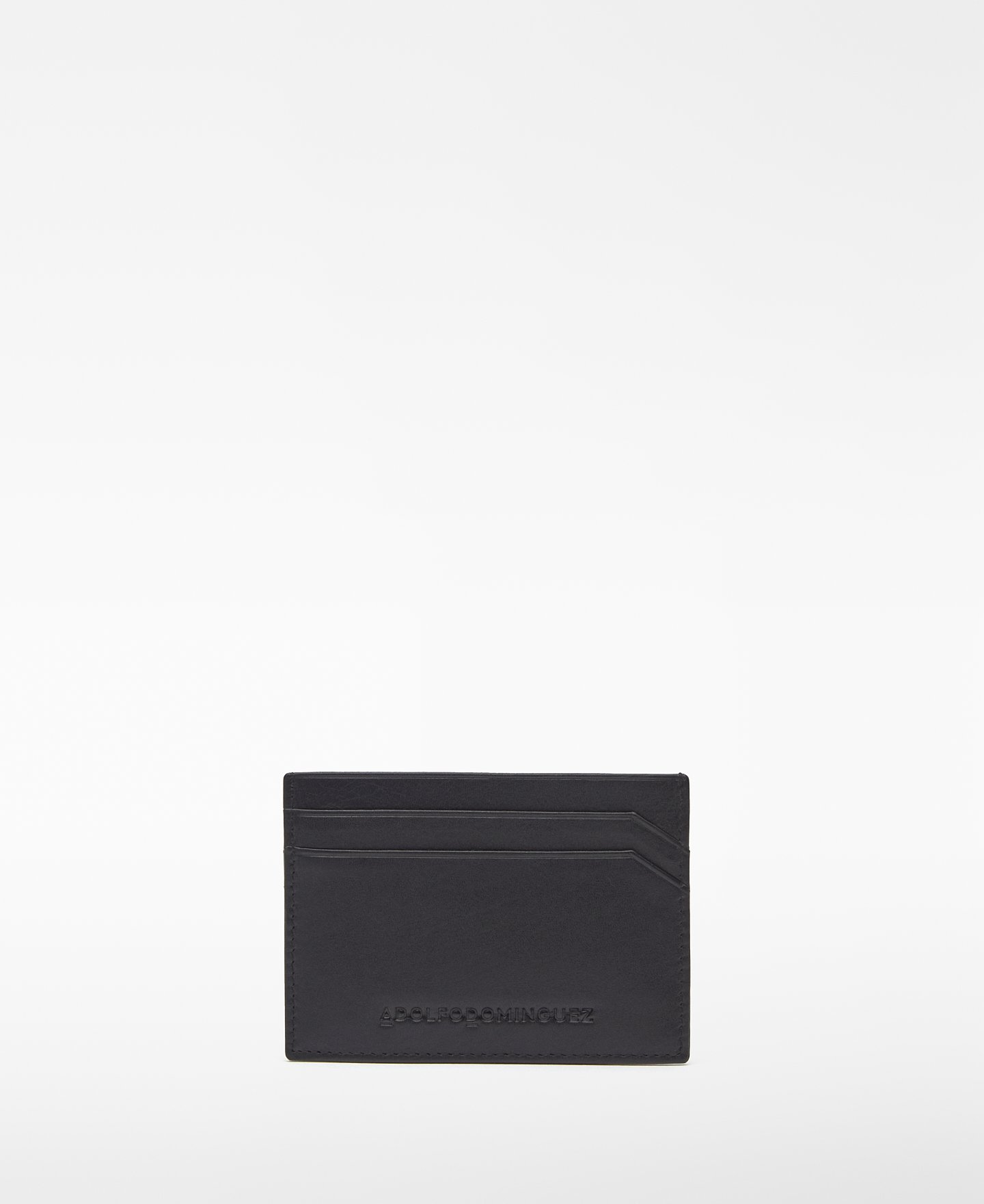 Leather card holder man image number 0