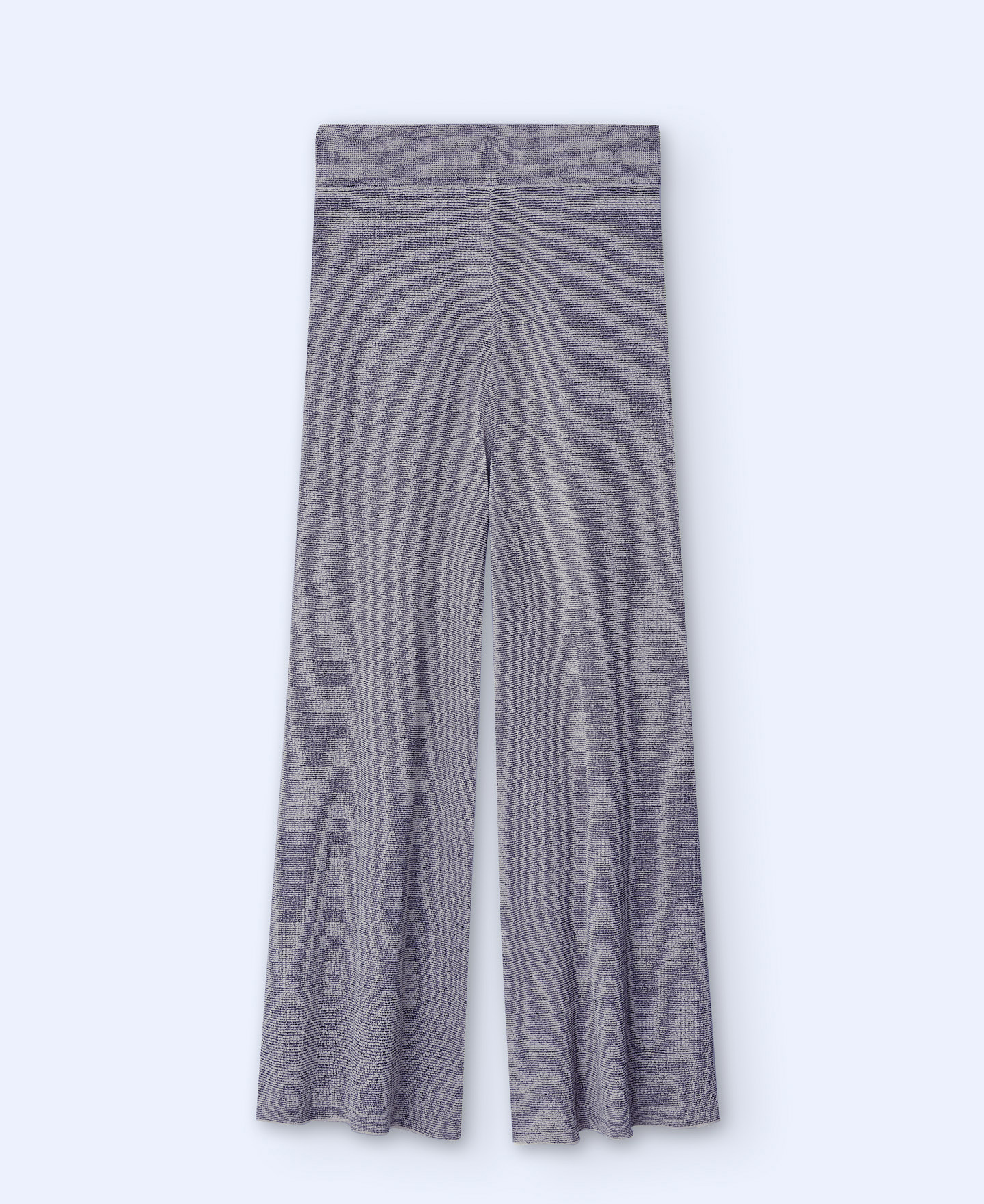 Wide leg knitted trousers image number 5