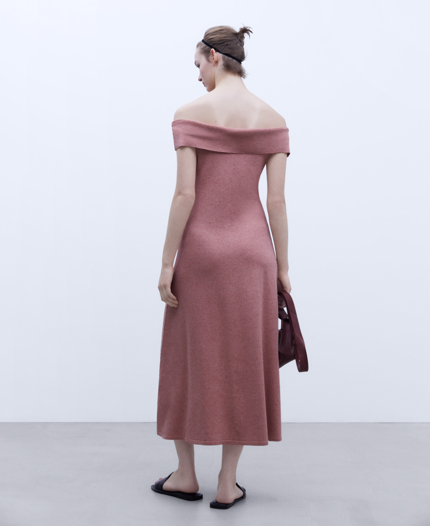 Bateau collar dress image number 2