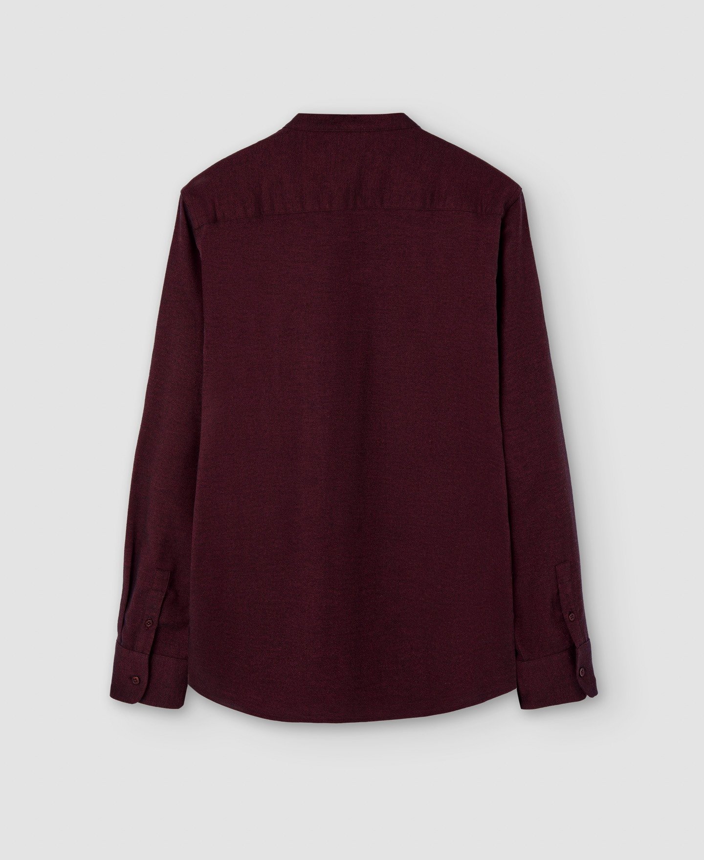 Mandarin collar cotton shirt image number 5