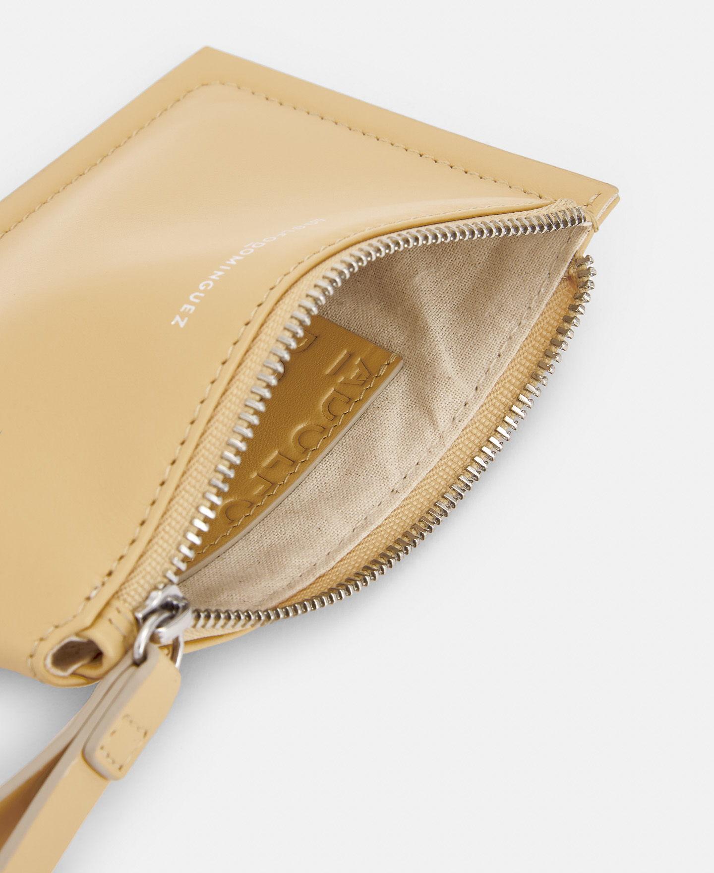 Vachetta leather small card holder image number 2