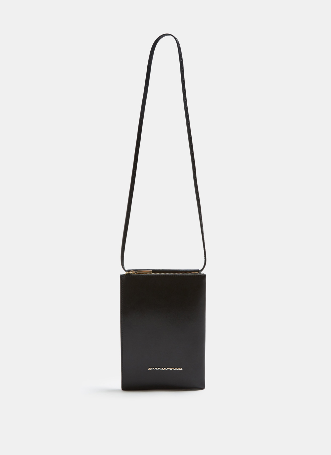 Glossy vachetta leather mini-bag image number 1