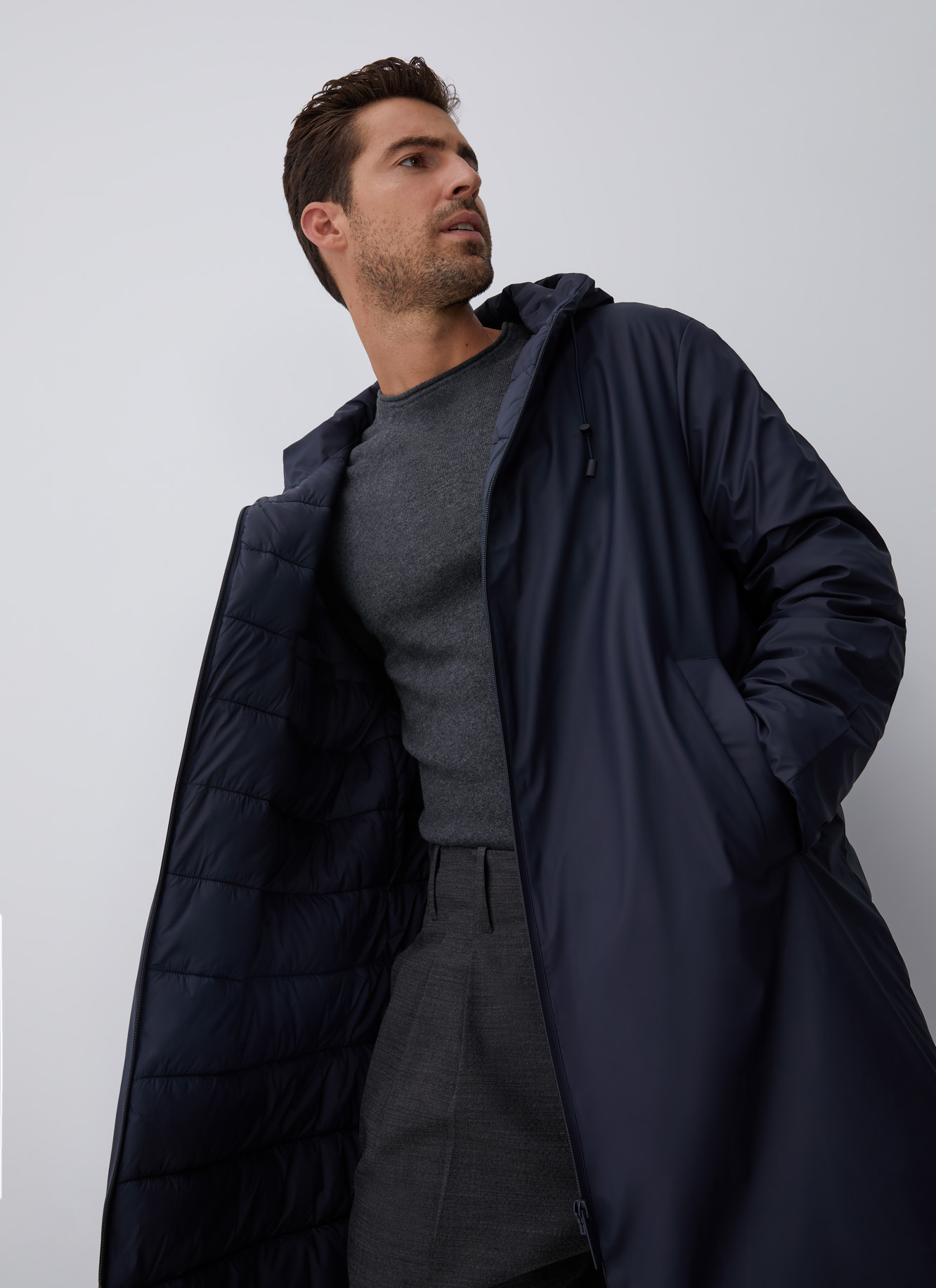 Padded and gummed parka image number 8
