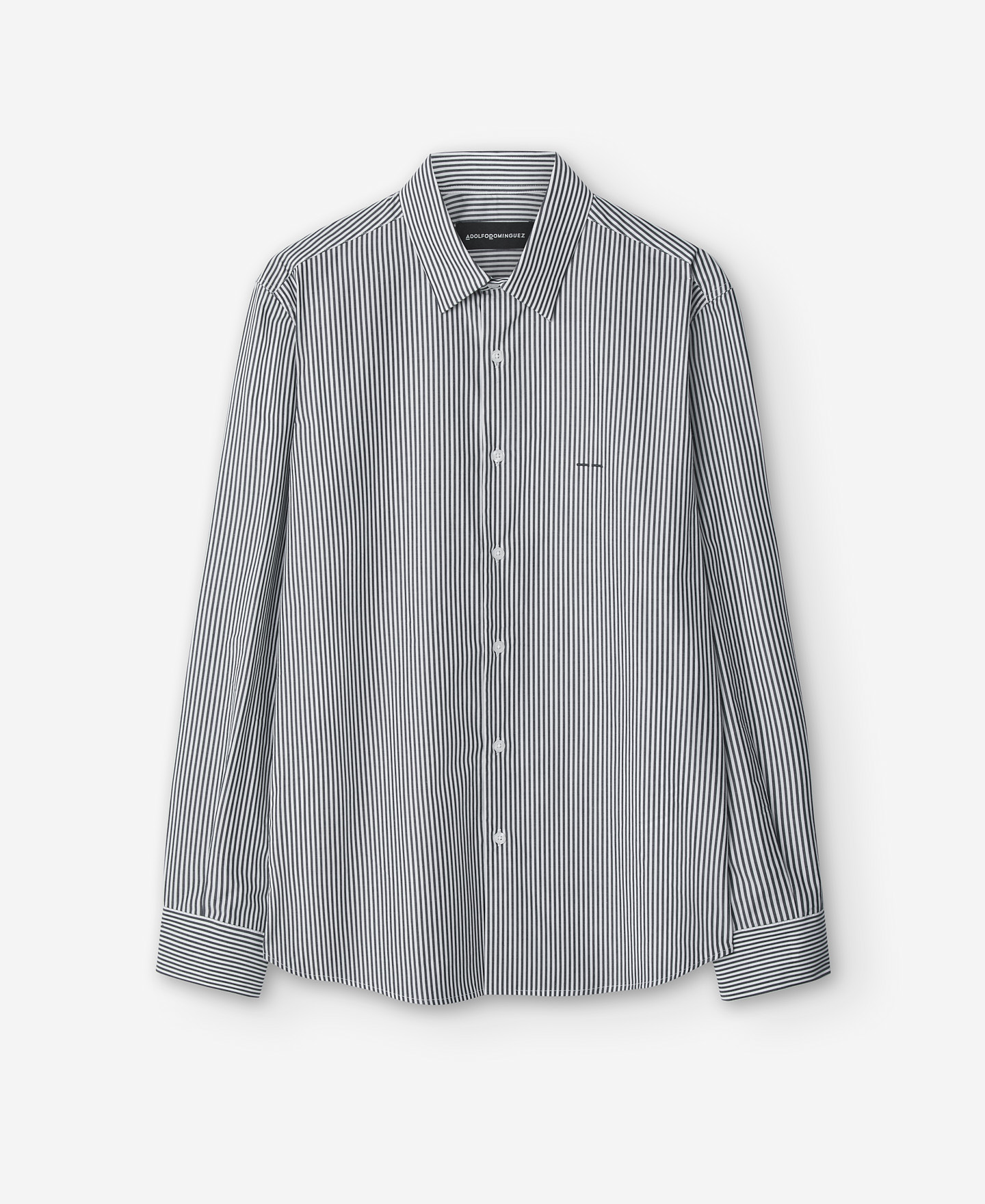 Cotton poplin shirt for men image number 4