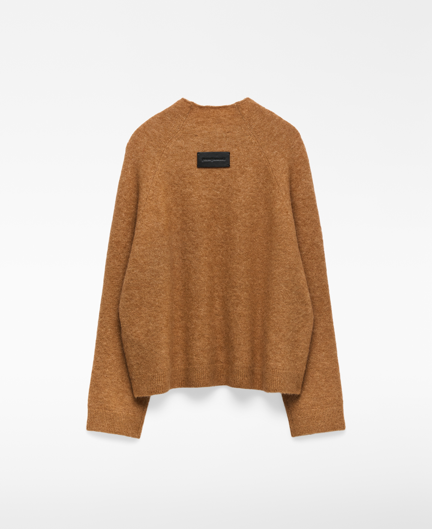 Perkins collar knit short sweater woman image number 7