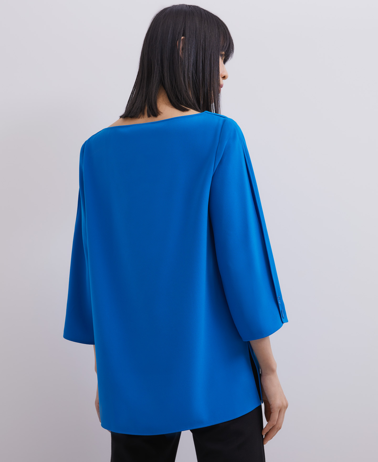 Top with geometric neckline image number 1