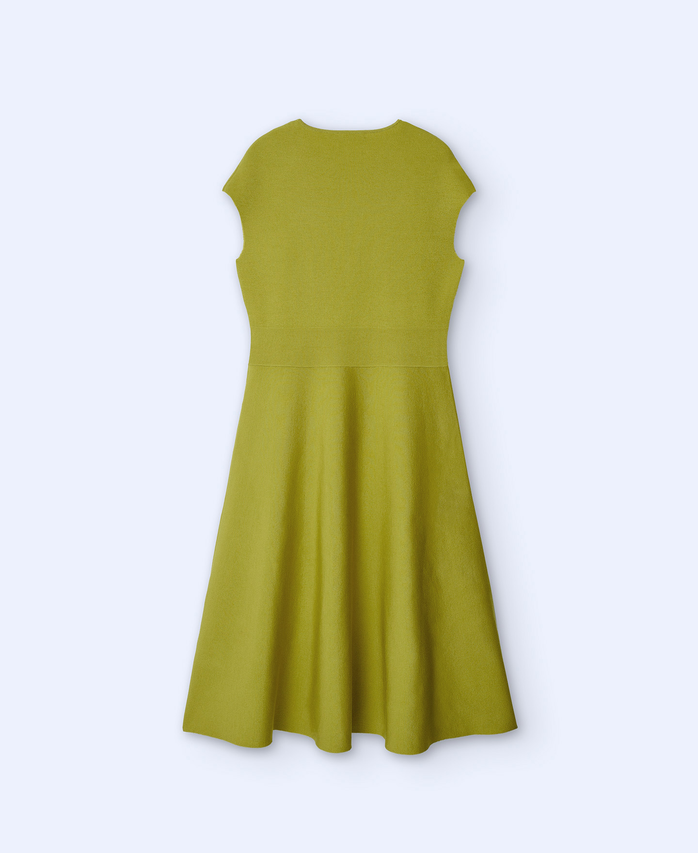 Crew neckline dress image number 3