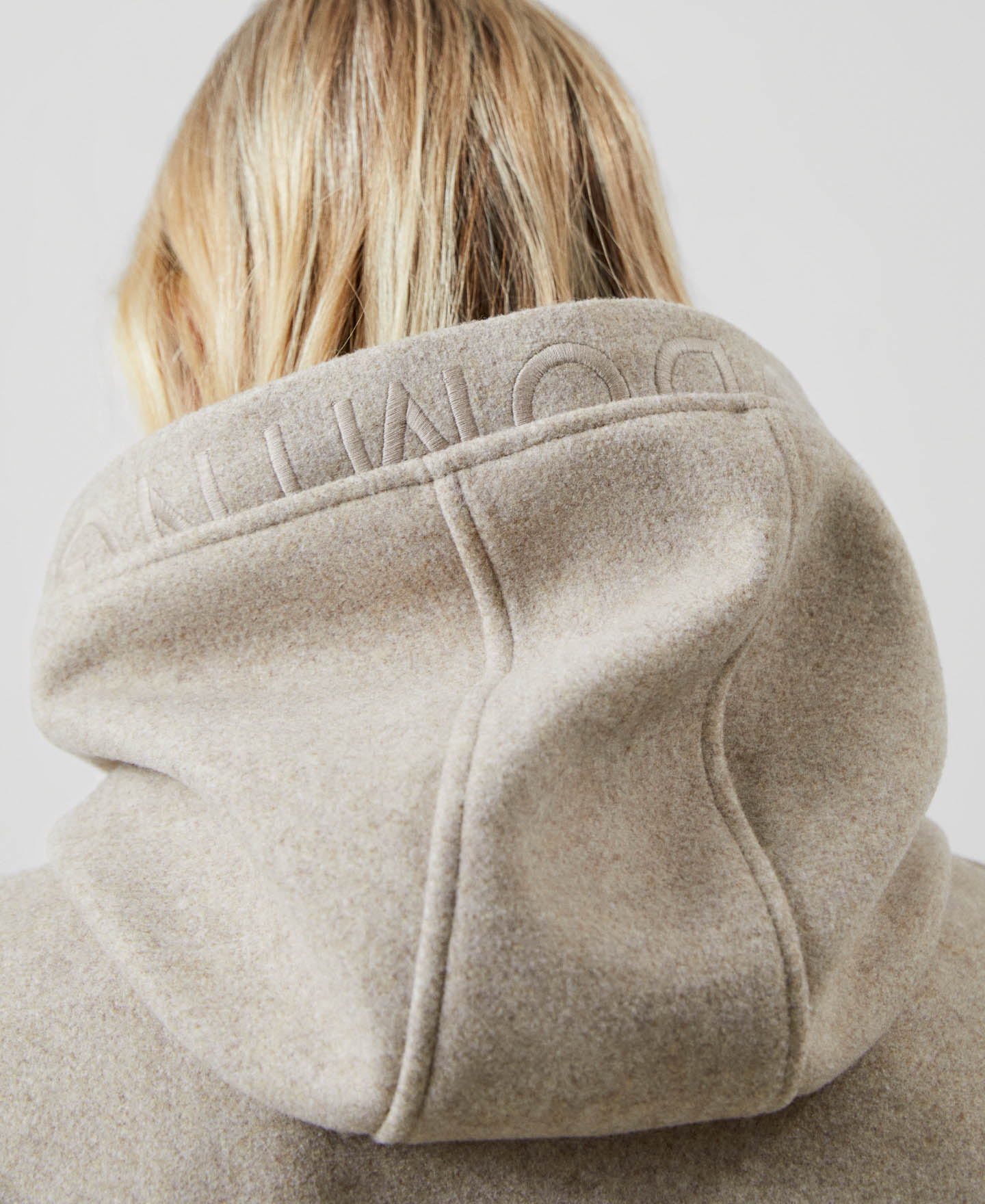 Hoodie in viscose image number 3