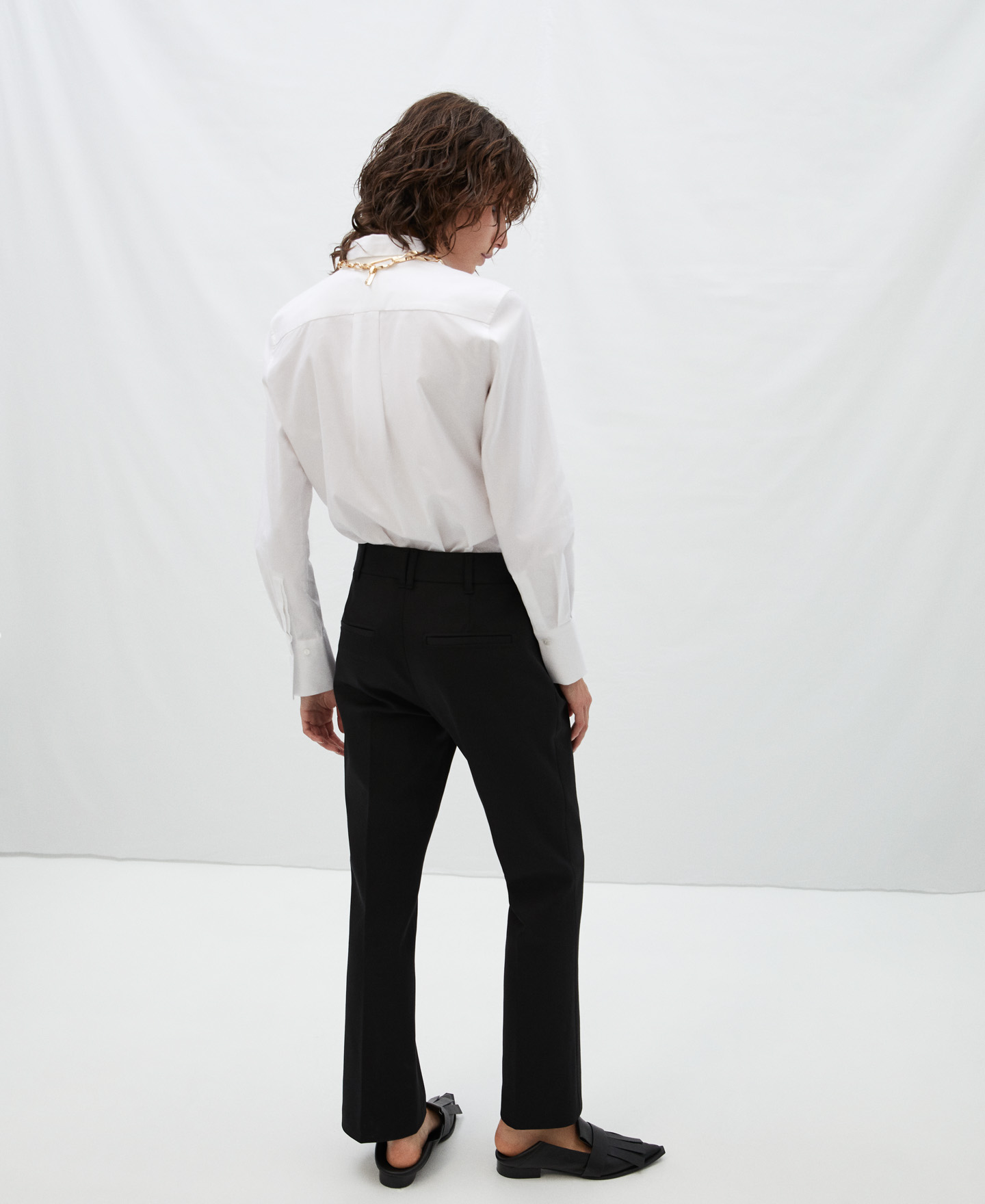 Mini flare trousers image number 2