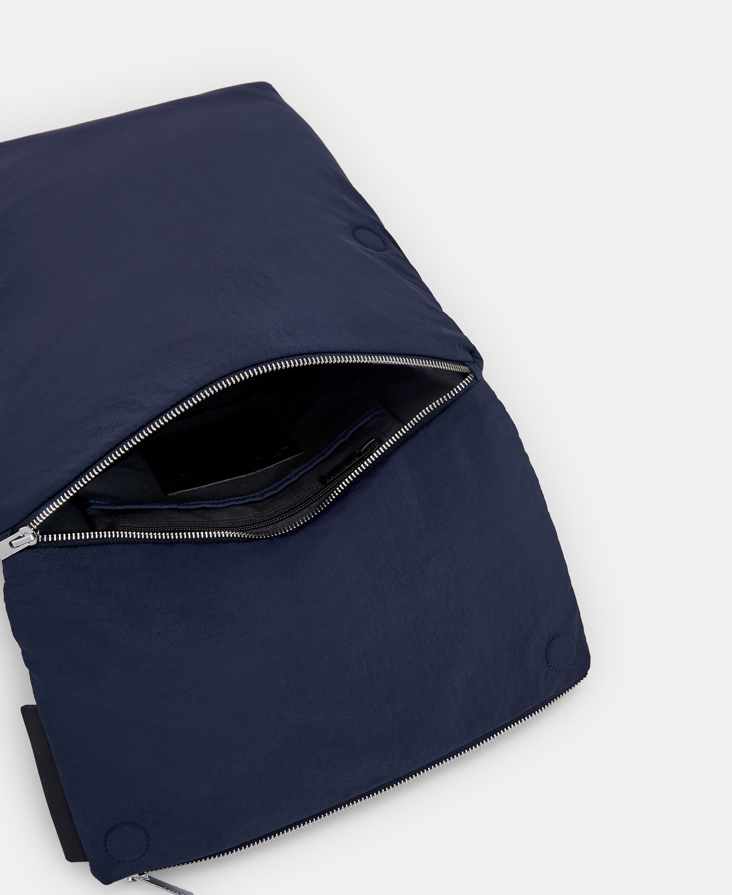 Rectangular recycled polyester backpack image number 2