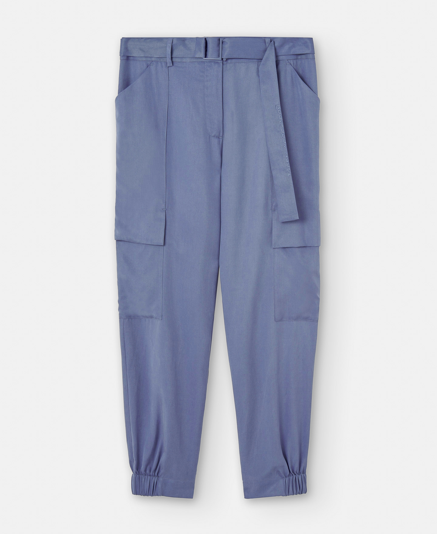 Lyocell cargo trousers image number 4