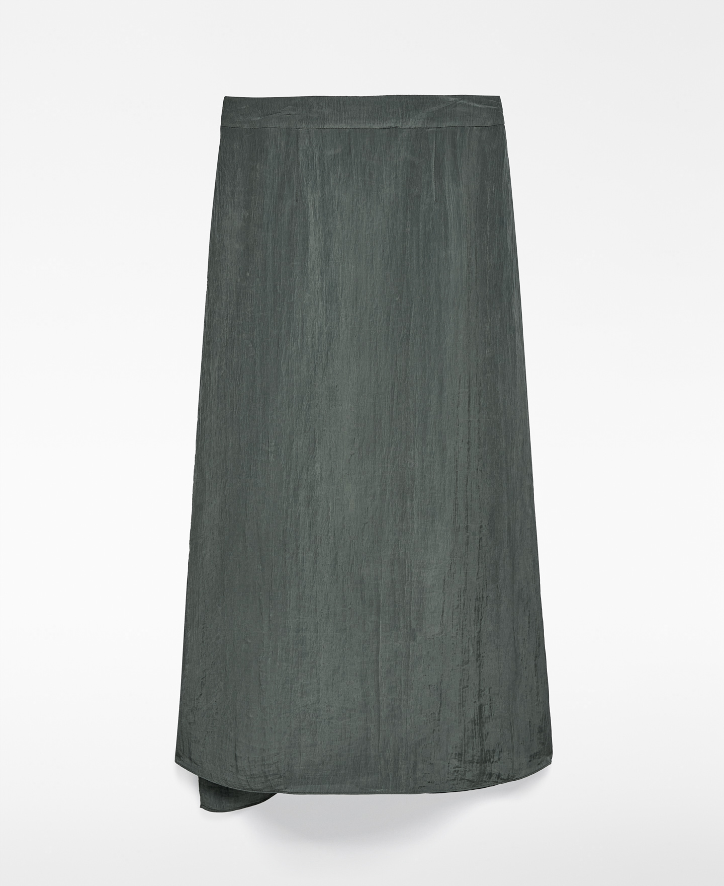 Recycled polyester wrap skirt woman image number 3