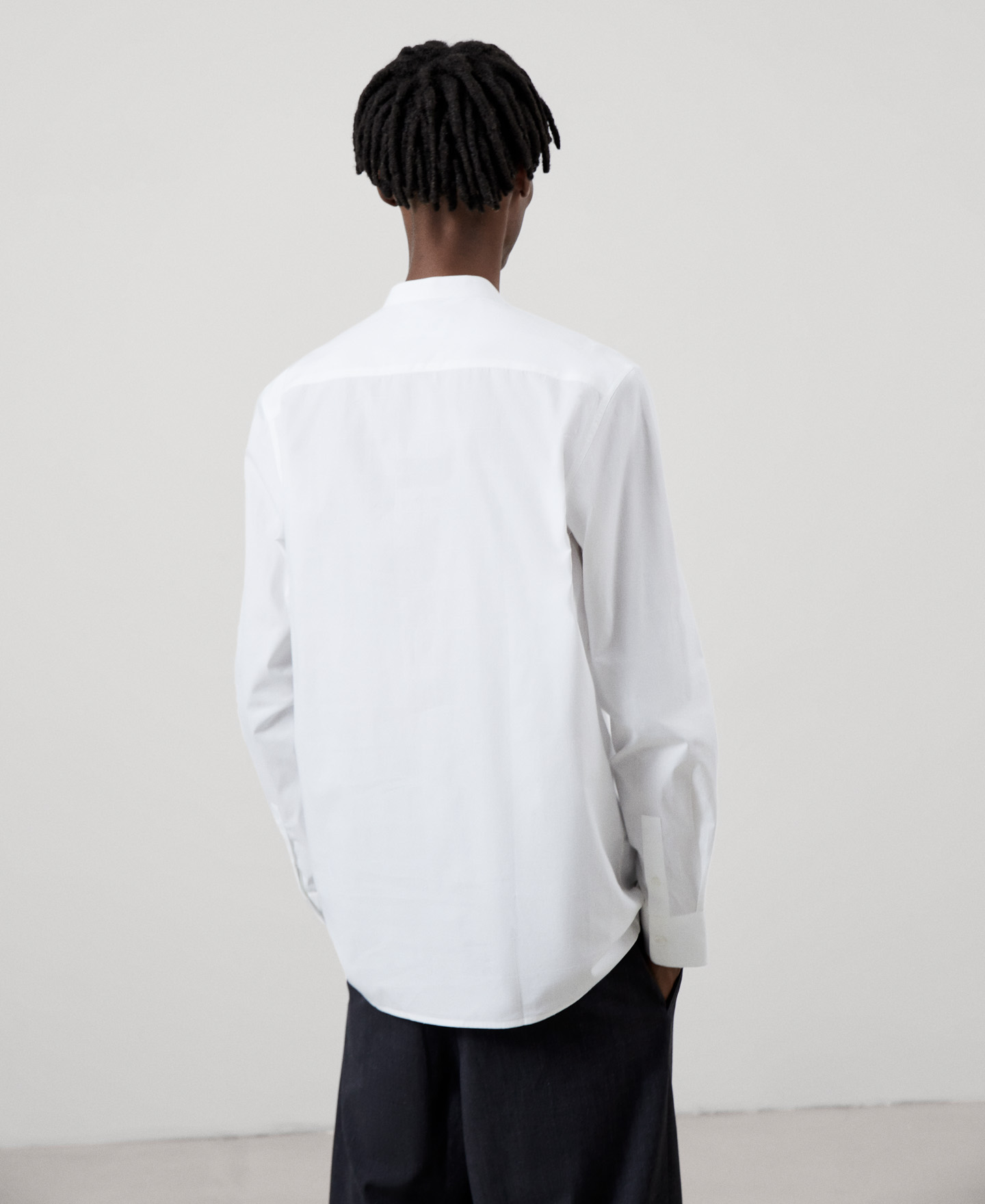 Organic cotton baker's shirt image number 2