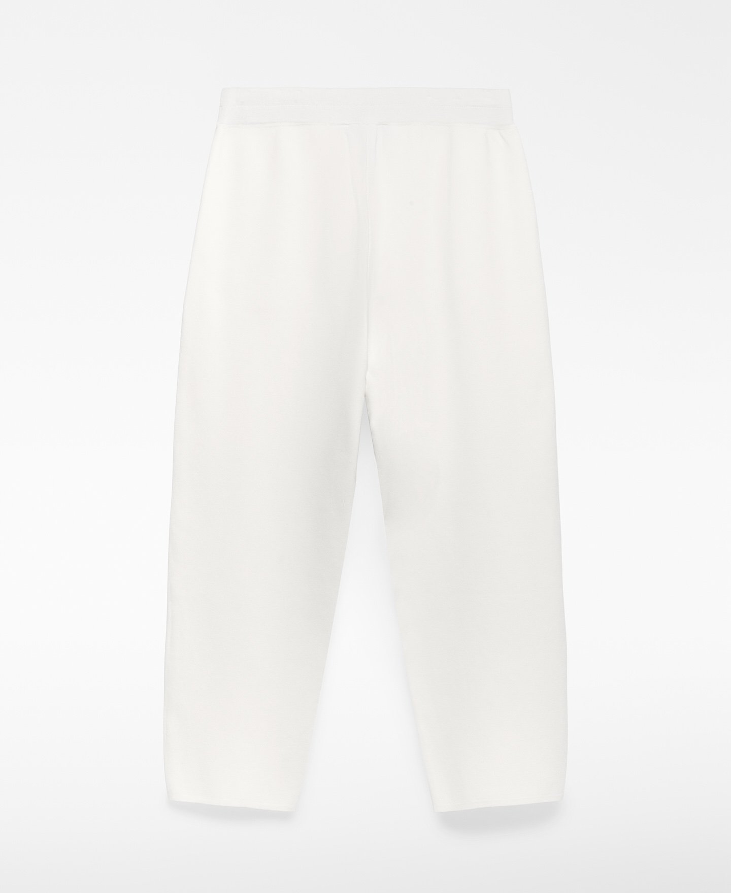 Pantalon barrel fit en maille femme image number 5