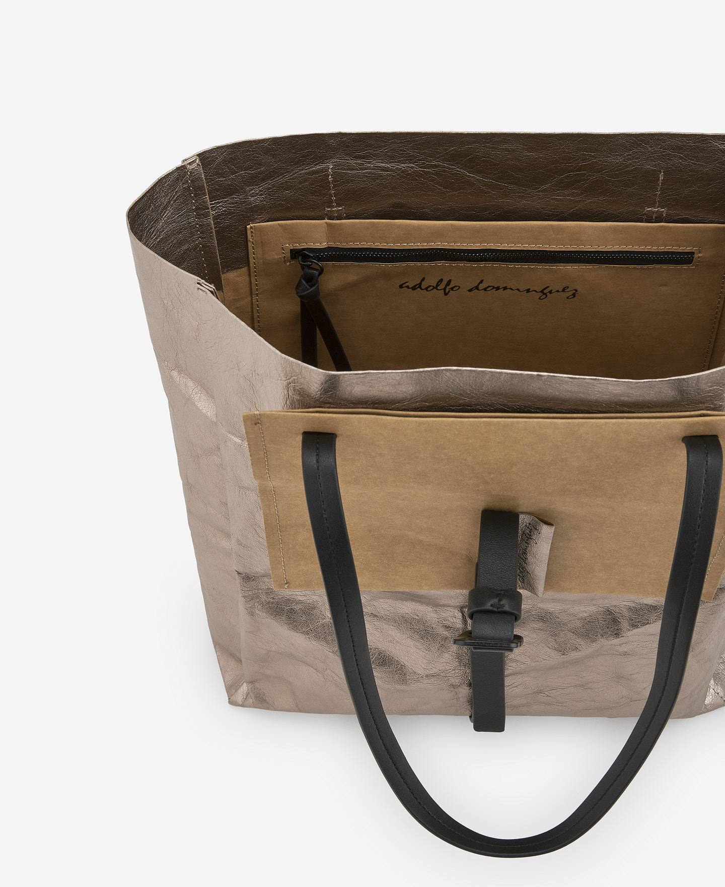 Sac cabas vertical en papier imperméable image number 3