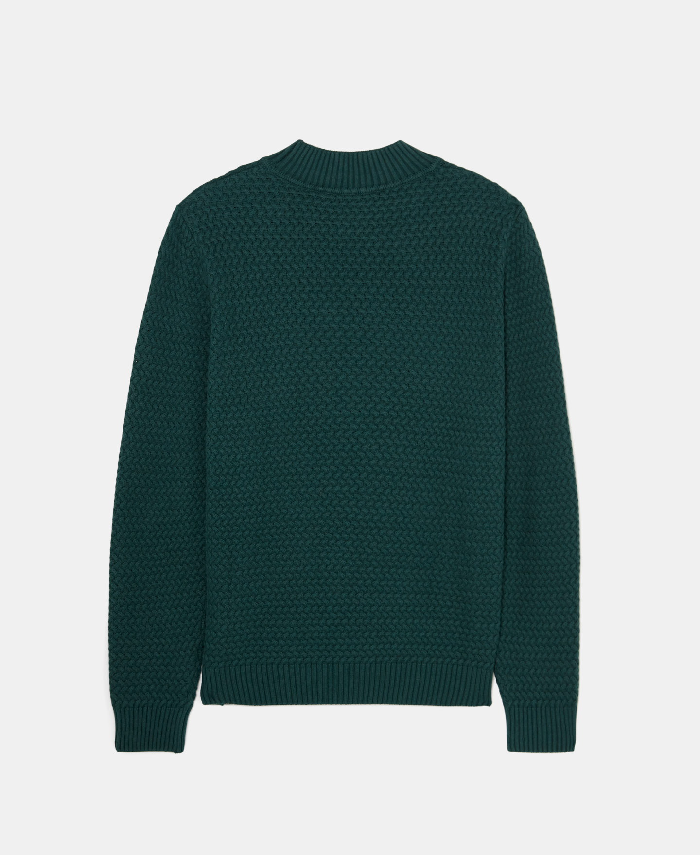 Wool and cotton braided sweater image number 5