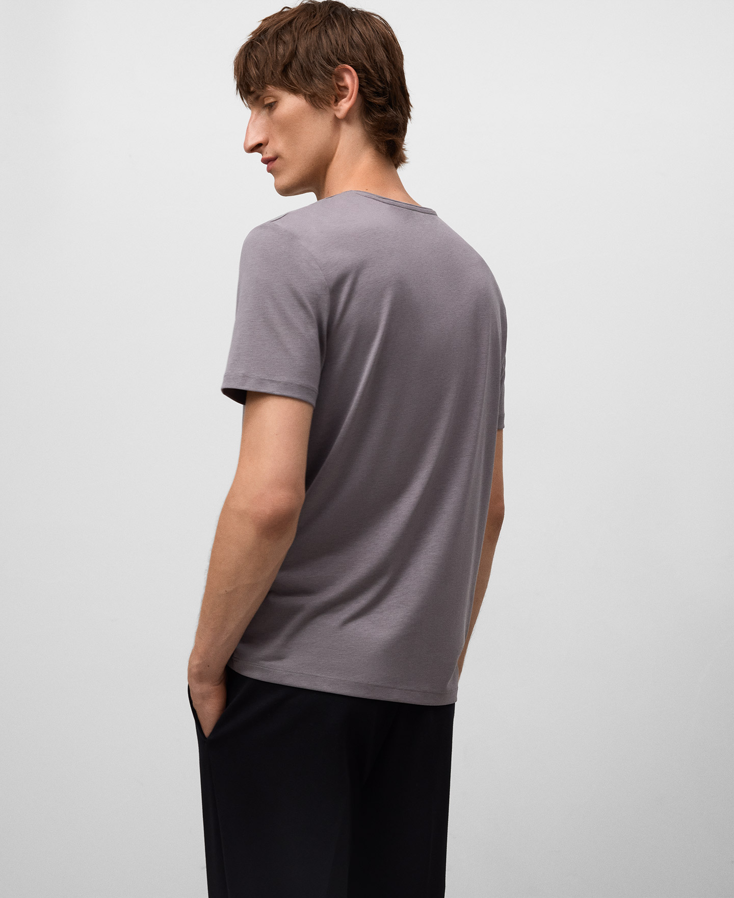 Regular fit short sleeve T-shirt man image number 2