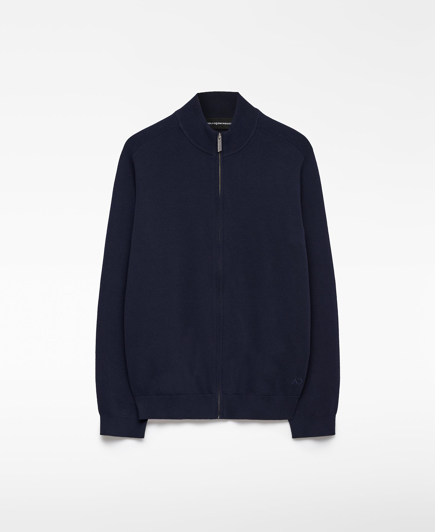 Organic cotton knit cardigan man image number 4