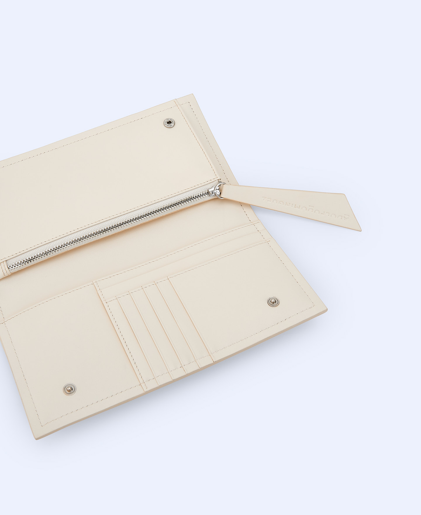 Lapel leather wallet image number 1