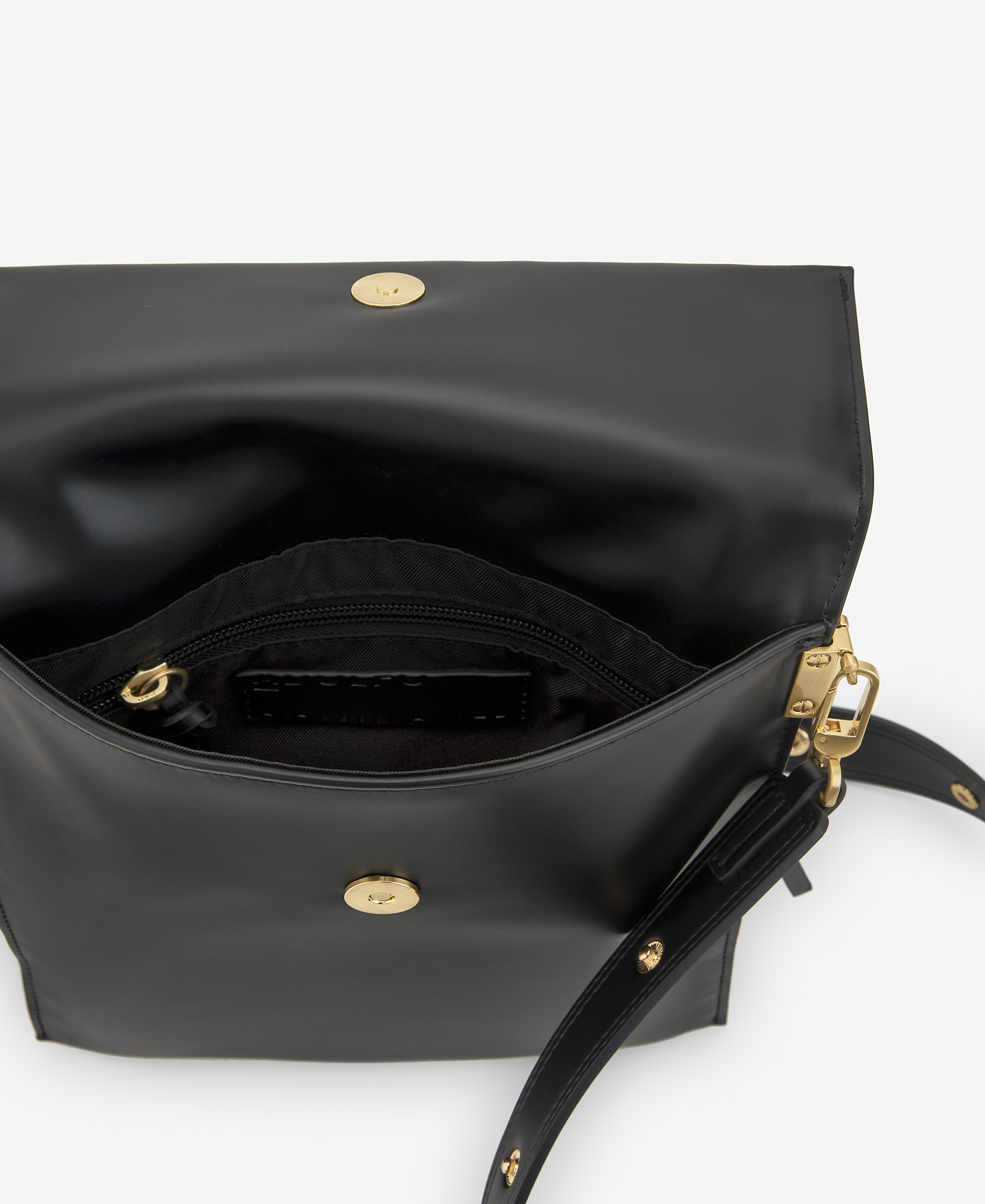 Recycled material messenger bag image number 2