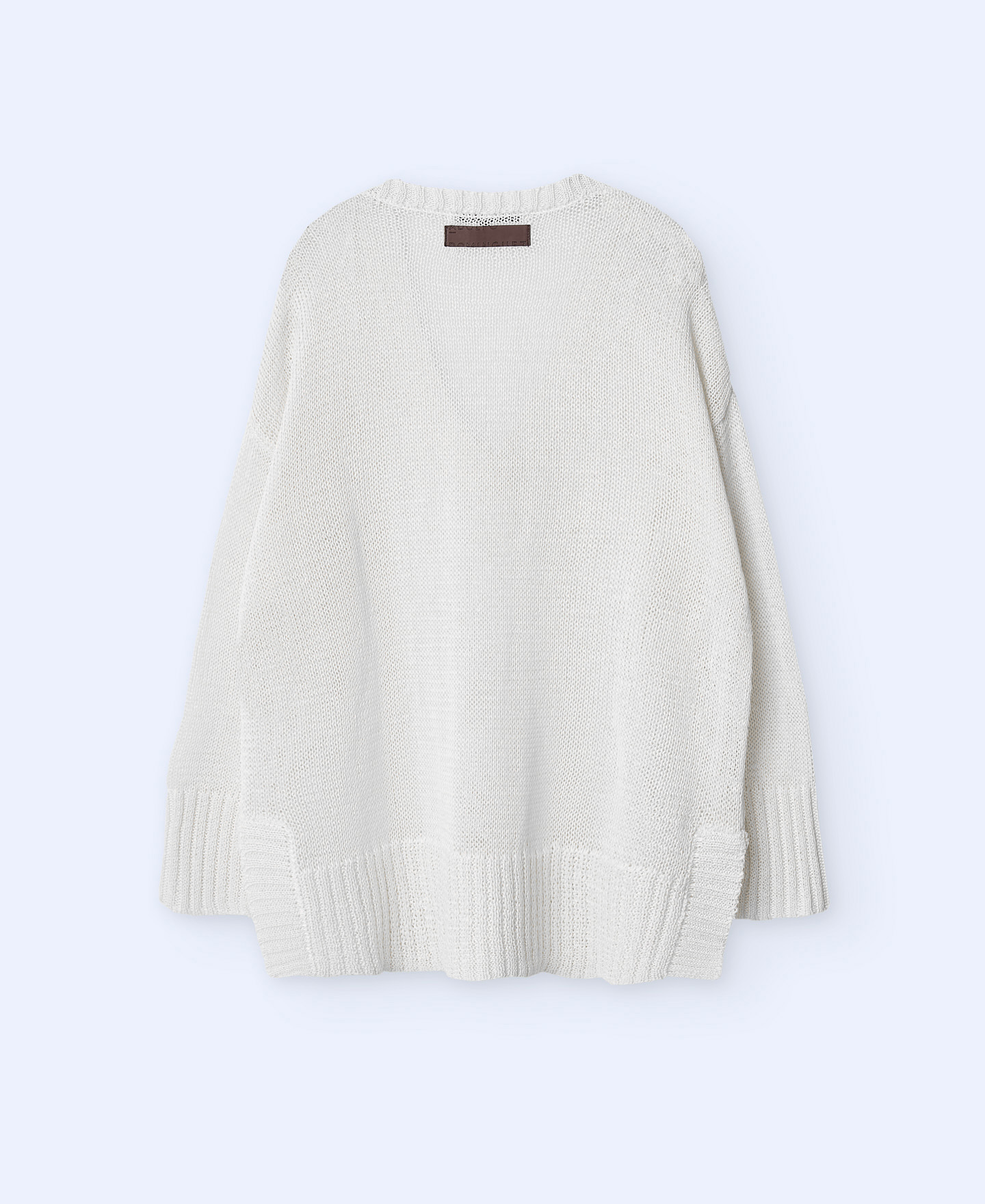 Jersey amplio con cuello pico image number 5