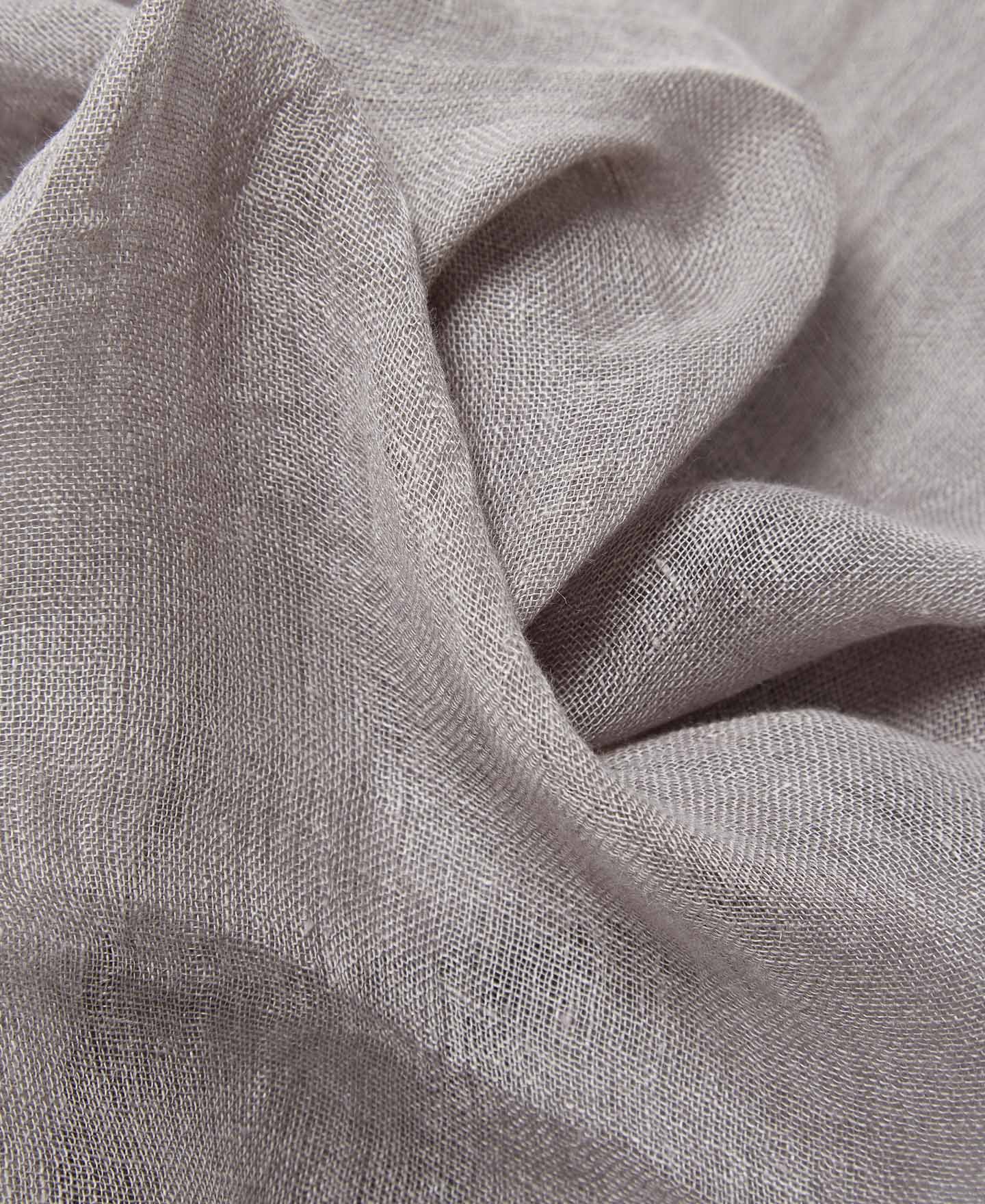 Plain linen foulard image number 3