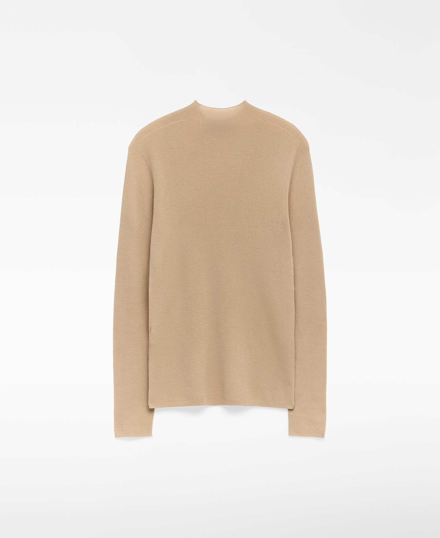 Merino wool perkins collar sweater woman image number 1