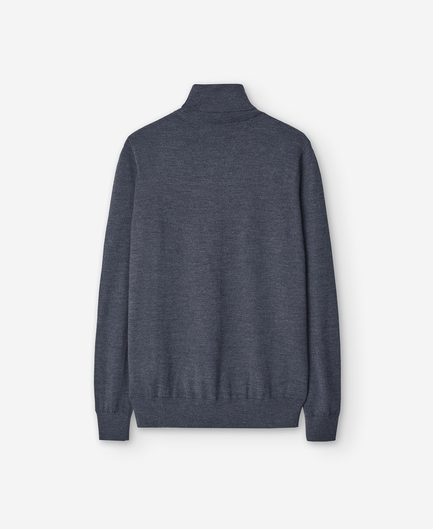 Jersey lana merino cuello alto hombre image number 5